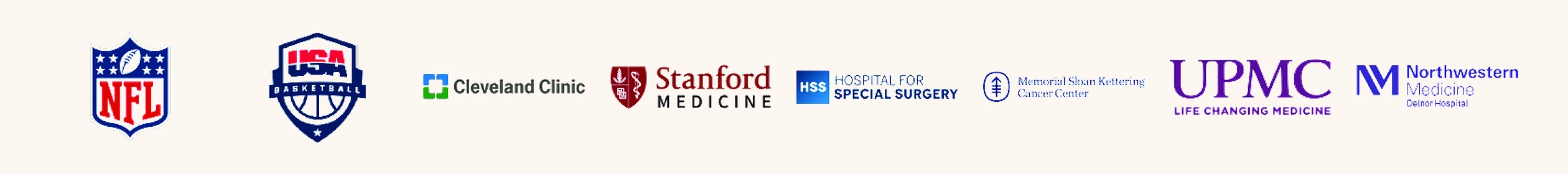 Trusted by NFL, USA Basketball, and top hospitals
